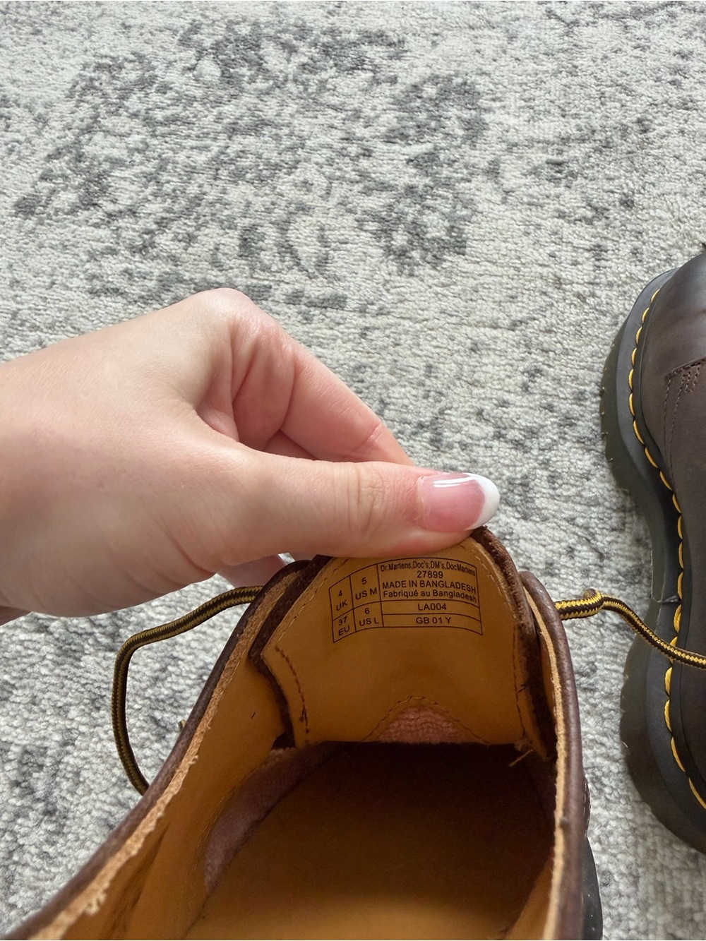 Dr. Martens 1461 ZIGGY LEATHER OXFORD SHOES - Picture 5 of 11
